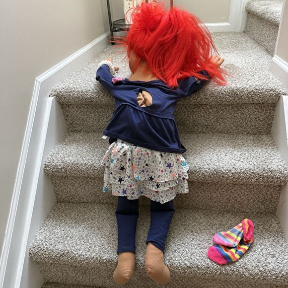 Axtell Expressions Silly Sue Red Head Braces Professional Puppet Ventriloquist - Picture 10 of 16